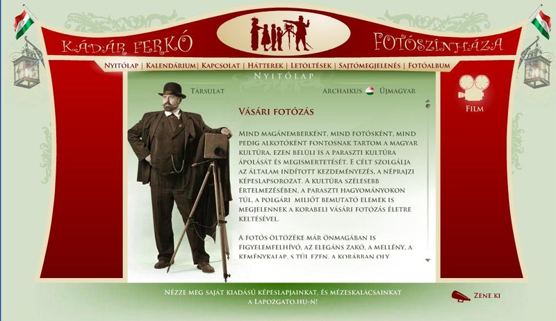 Illustration for article titled Kádár Ferkó múltidéző fotószínháza